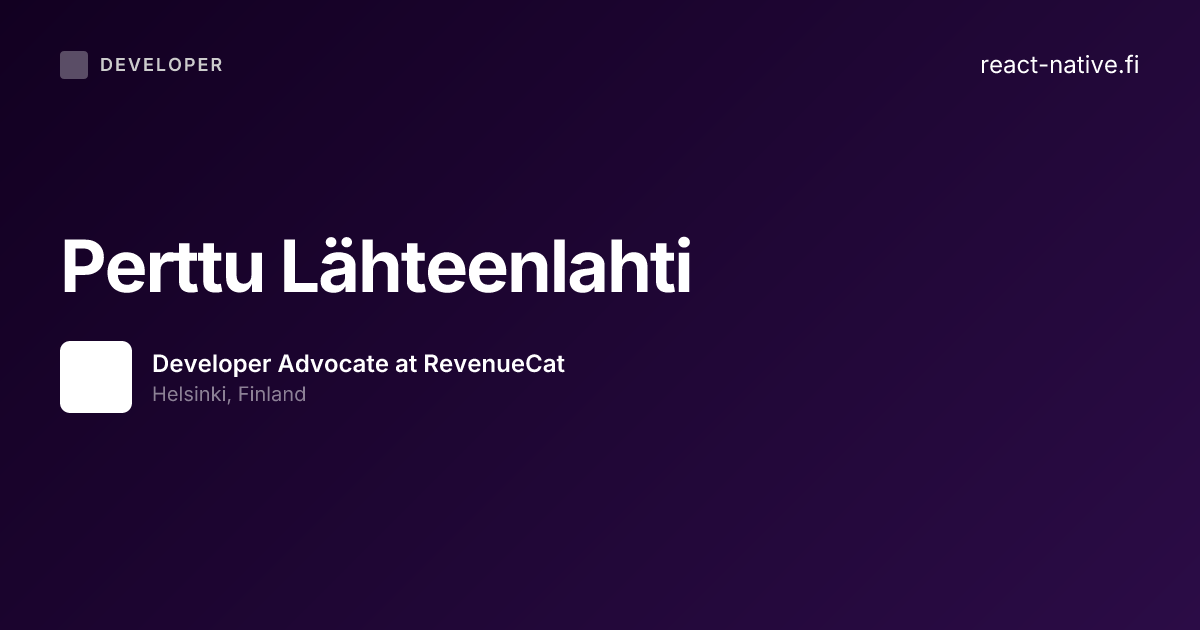 Perttu Lähteenlahti