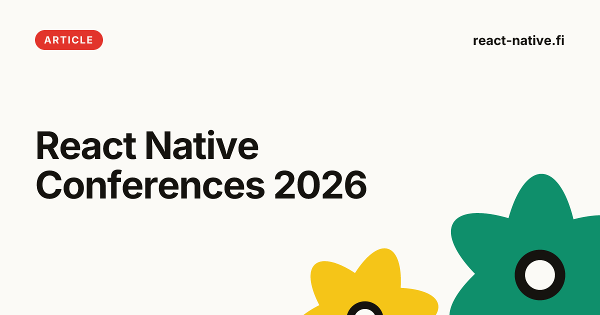 Every React Native conference in 2026: dates and what to expect | React ...